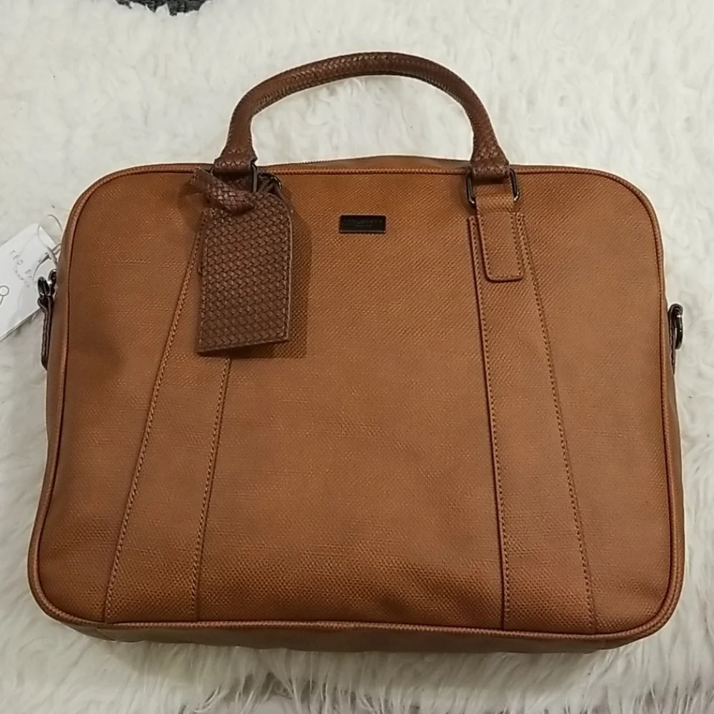 💕TED BAKER💕 Degrees Textured Laptop Briefcase